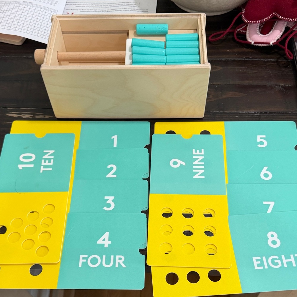 Lovevery Educational Numbers & Counting Sticks Set